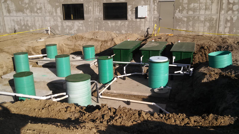 Grass Valley Commercial Septic System Treatment Plant 